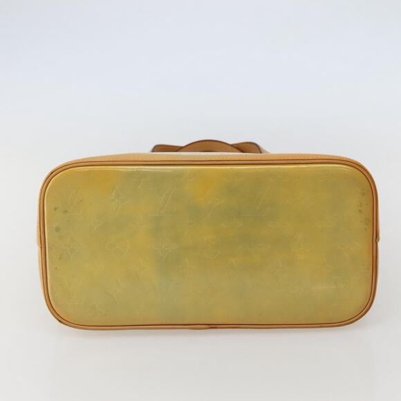 LOUIS VUITTON Monogram Vernis Houston Hand Bag Gris M91053 - Picture 9 of 12